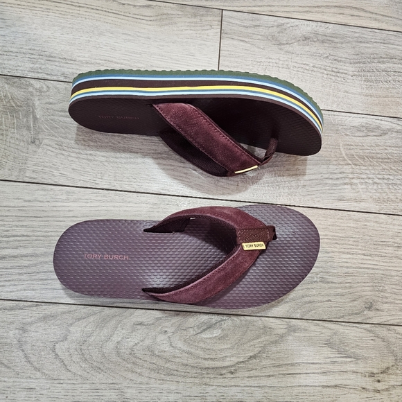 Tory Burch 70s Platform Flip- Flops - Picture 2 of 7